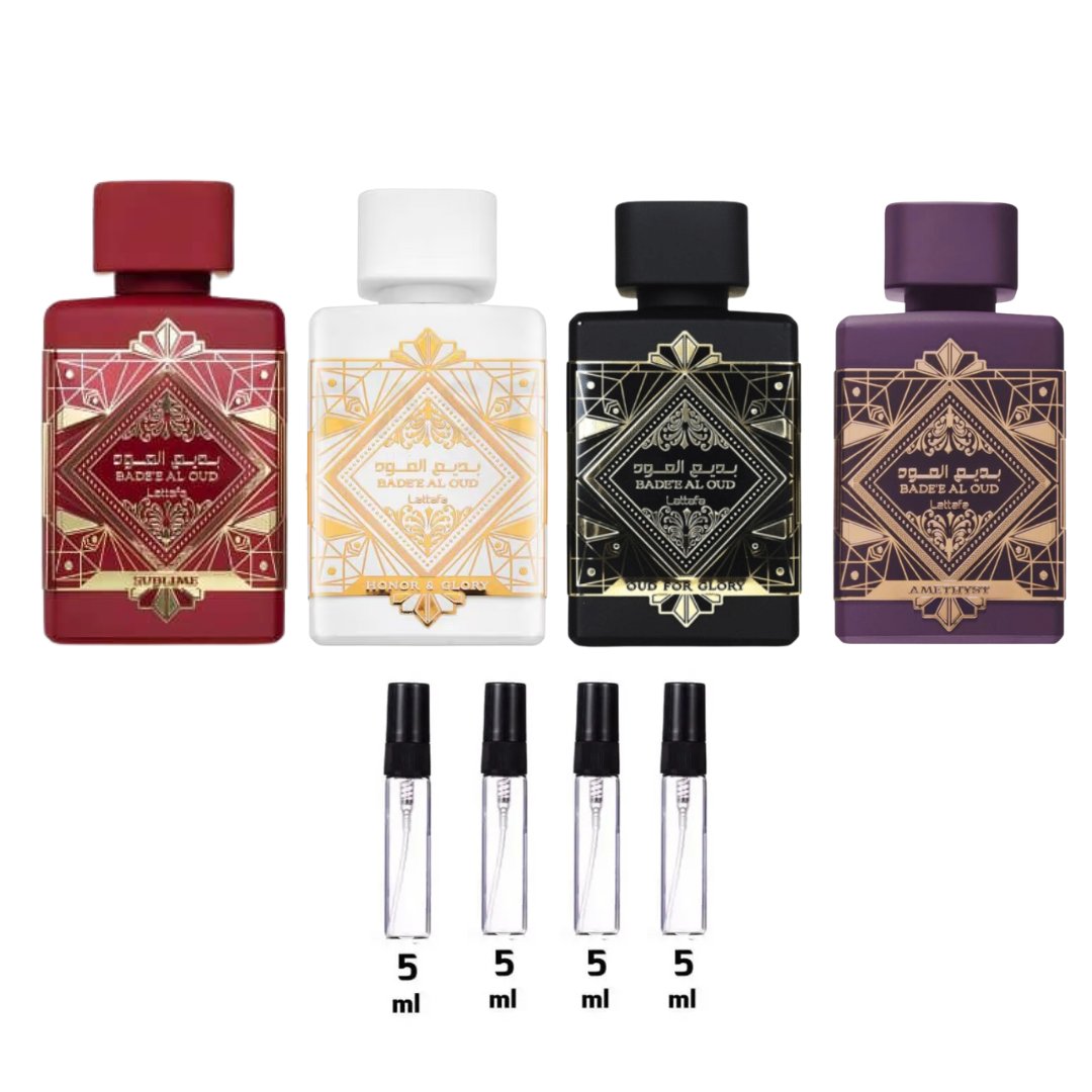 SET LÍNEA BADEE  AL OUD - LATTAFA