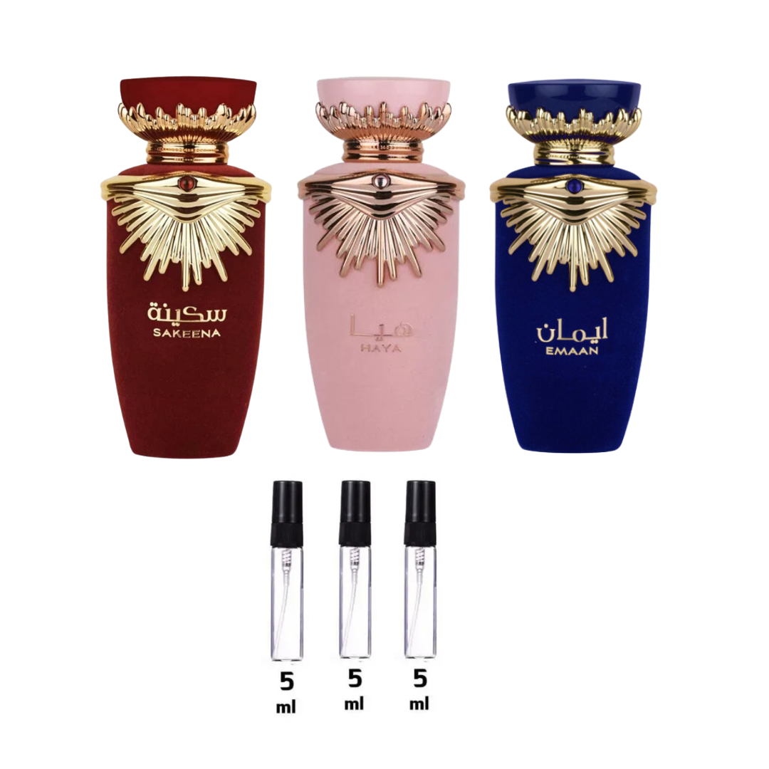 SET: SAKEENA, HAYA Y EMAAN - LATTAFA